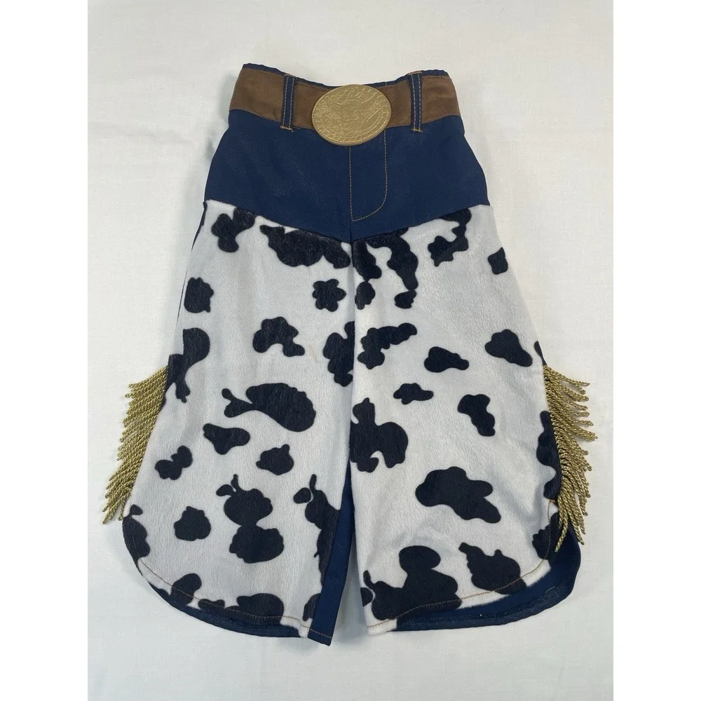 Toy Story Woody/ Jessie Cowboy Pants Fringe Elastic Waist Disney Pixar 3